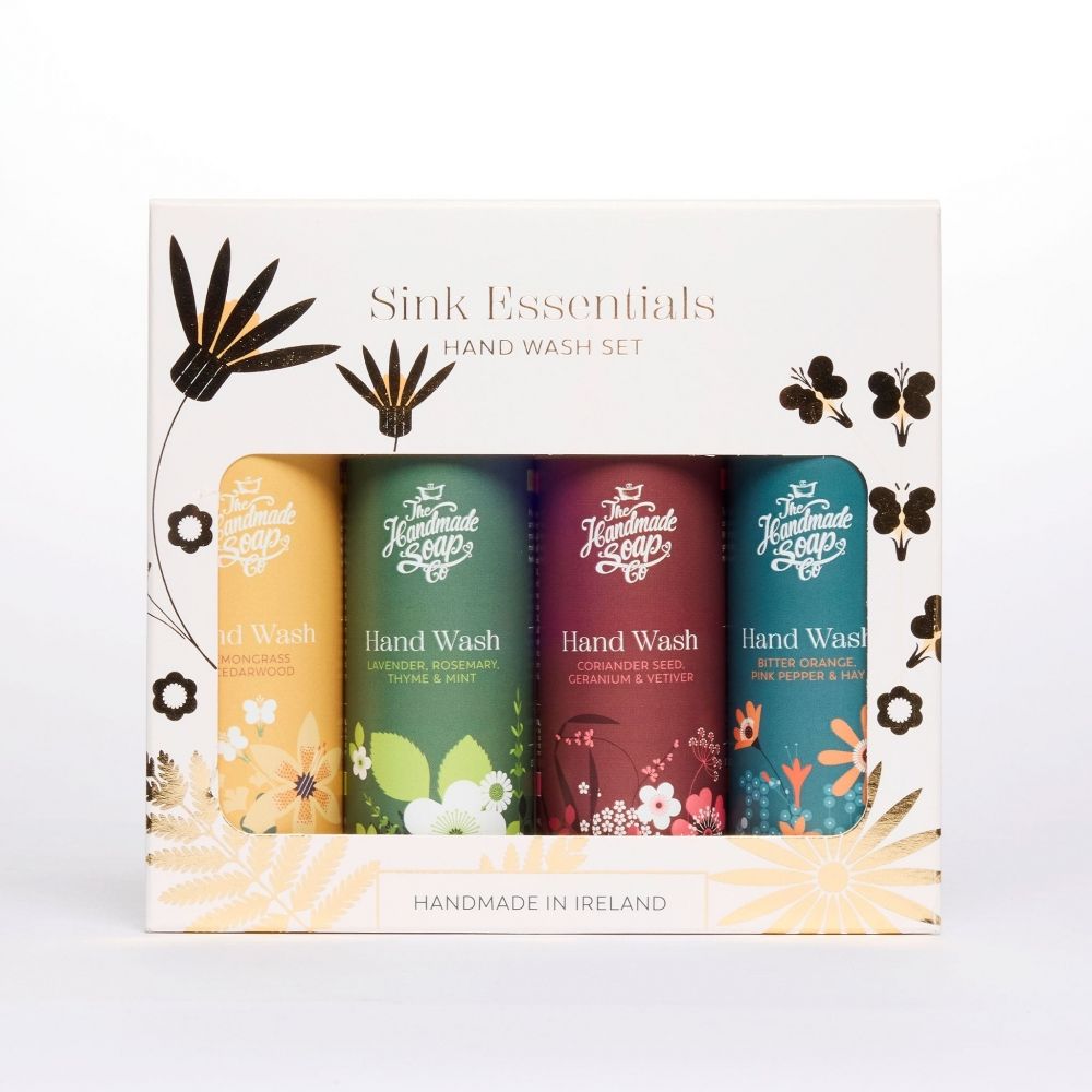 Handmade Soap Company Geschenkset Handwash 4x100ml
