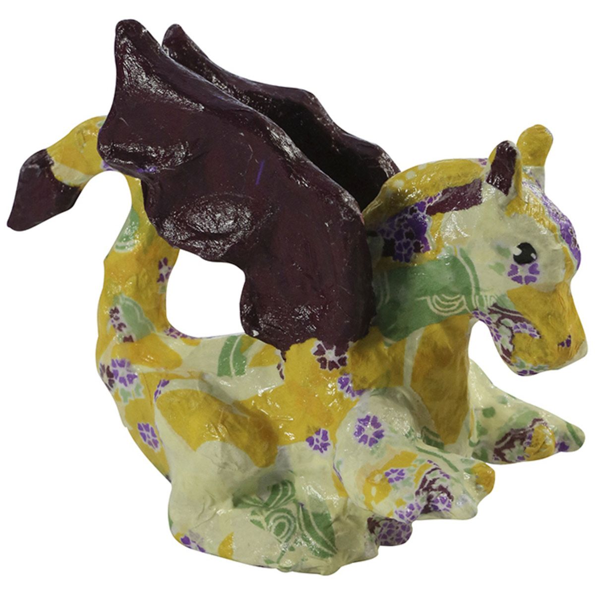 Dragon en papier mâché