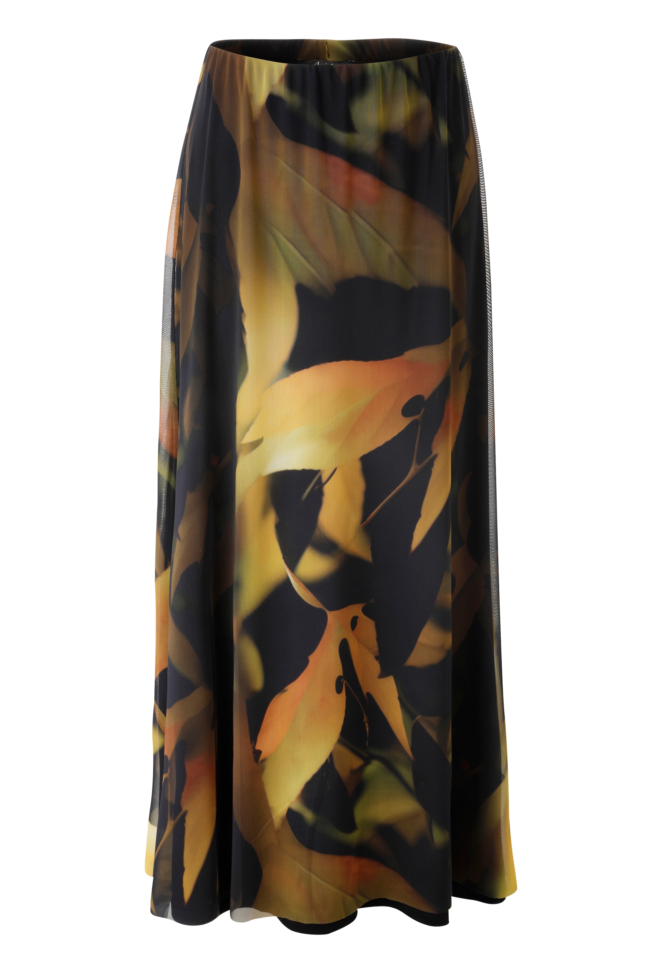 Aniston SELECTED Maxirock , mit farbharmonischen Batikdruckdessin - NEUE KOLLEKTION