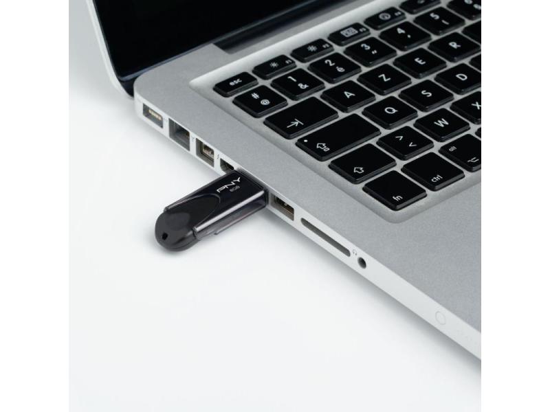 PNY USB-Stick Attaché 4 2.0  16 GB USB-Stick mit 16 GB Speicherkapazität und 25 MB/s Lesegeschwindigkeit