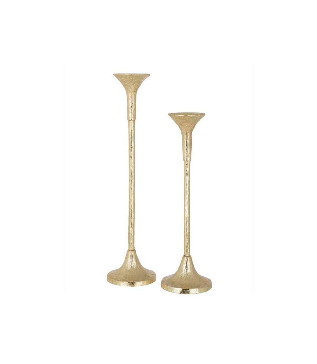 Paris Prix - Lot De 2 Chandeliers Design marie 47cm Or Mat