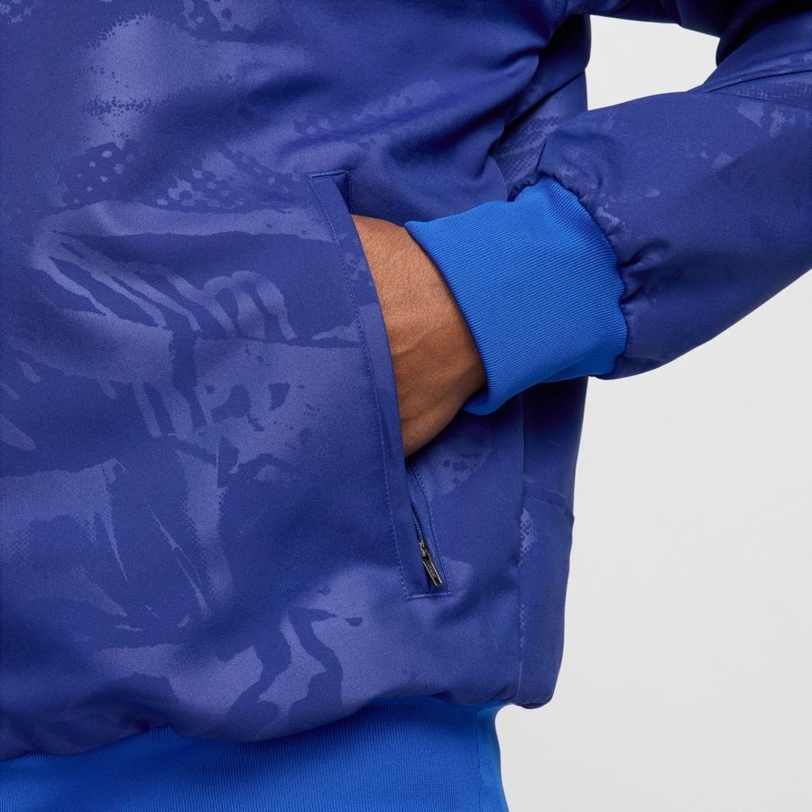 Inter Milan Veste Dri-FIT Strike Anthem 3. - Bleu Marine/Jaune Doré