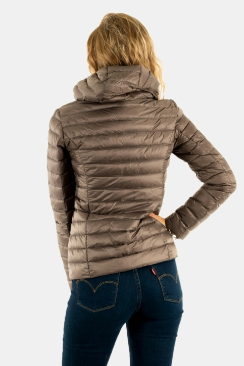 Doudounes jott doudoune cloe ml capuche 808 taupe