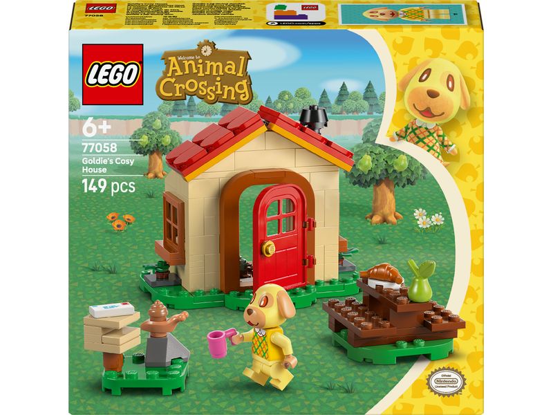 LEGO® Animal Crossing Bienchens gemütliches Haus 77058 Bauspielset für Kinder
