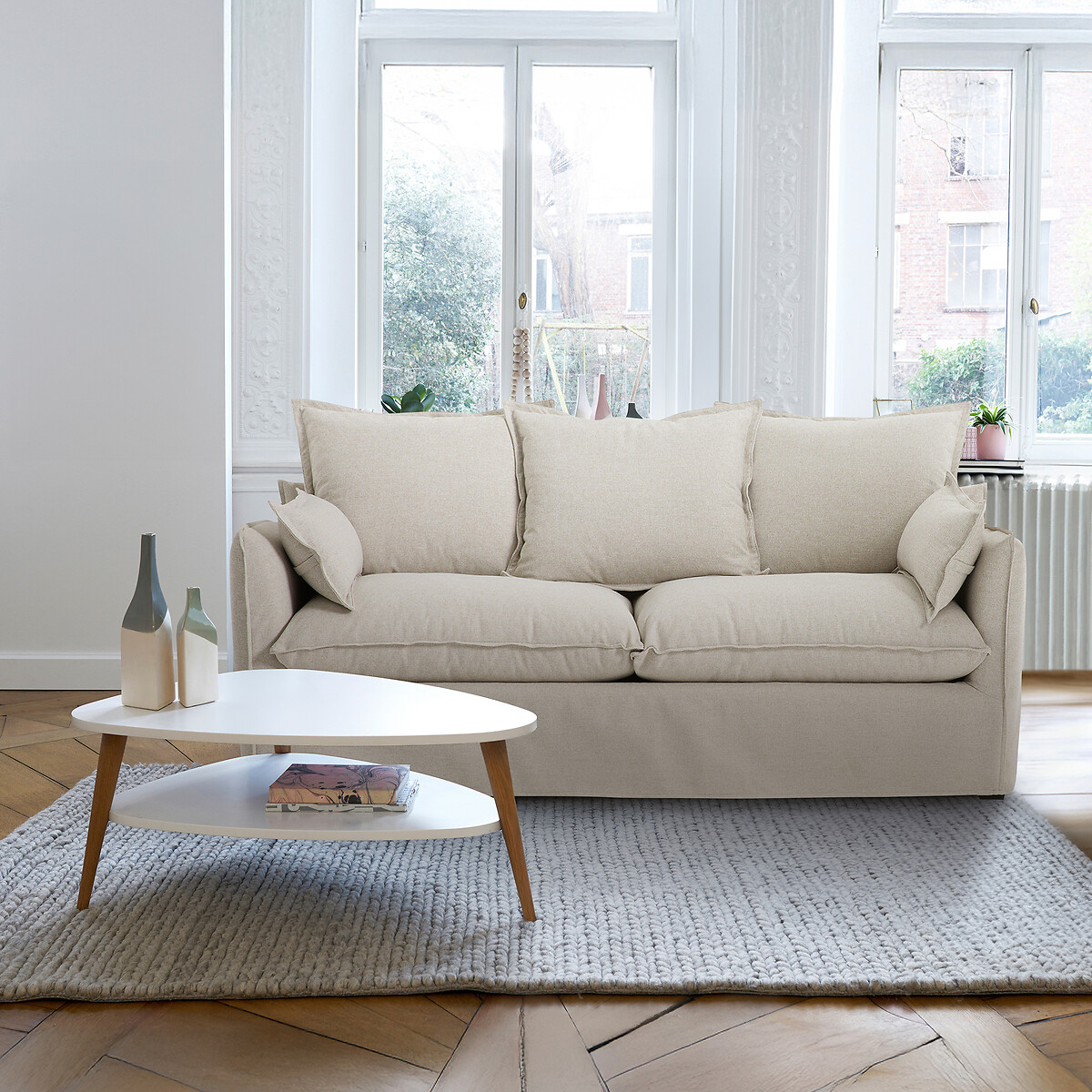 LA REDOUTE INTERIORS<br>Banco de poliéster, Odna