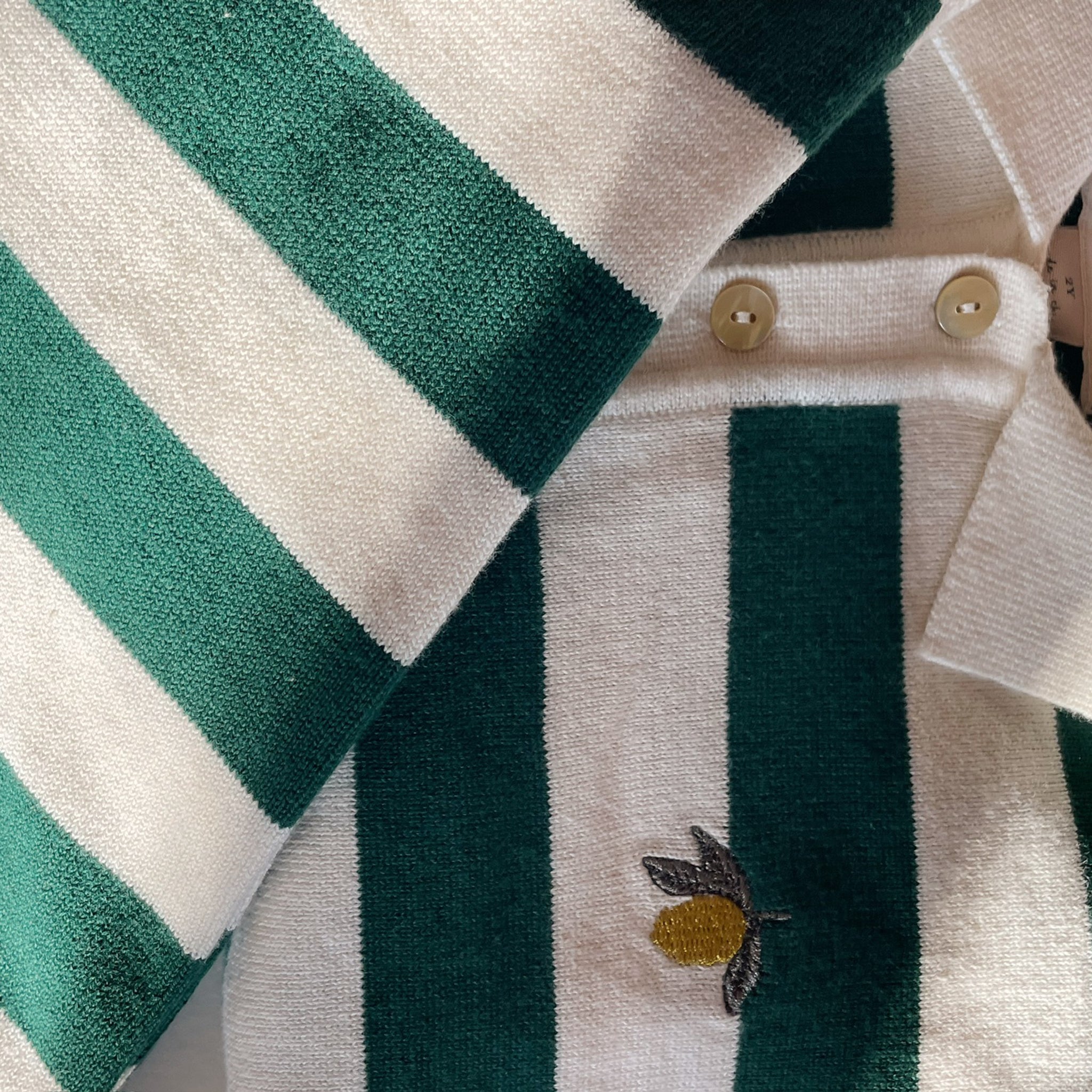Pullover Manis Polo Pine Grove Stripe