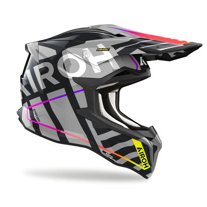 Casque cross Airoh STRYKER - BRAVE 2024 - Gris