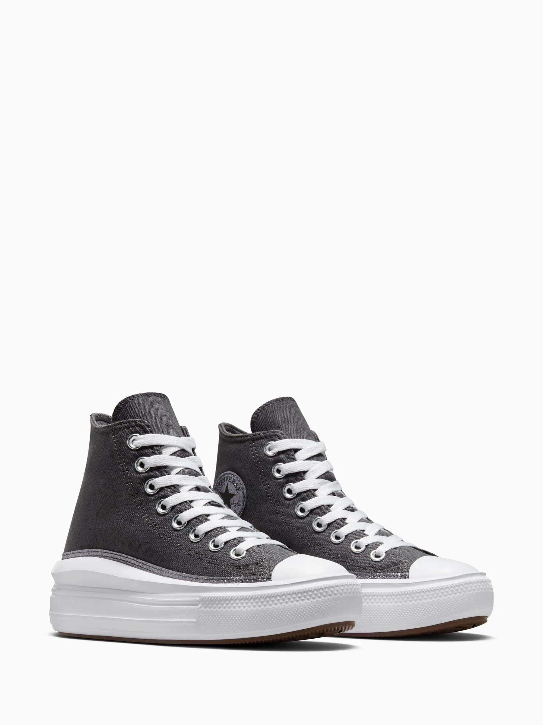 Converse Chuck Taylor Teen Move Glitter High Trainers