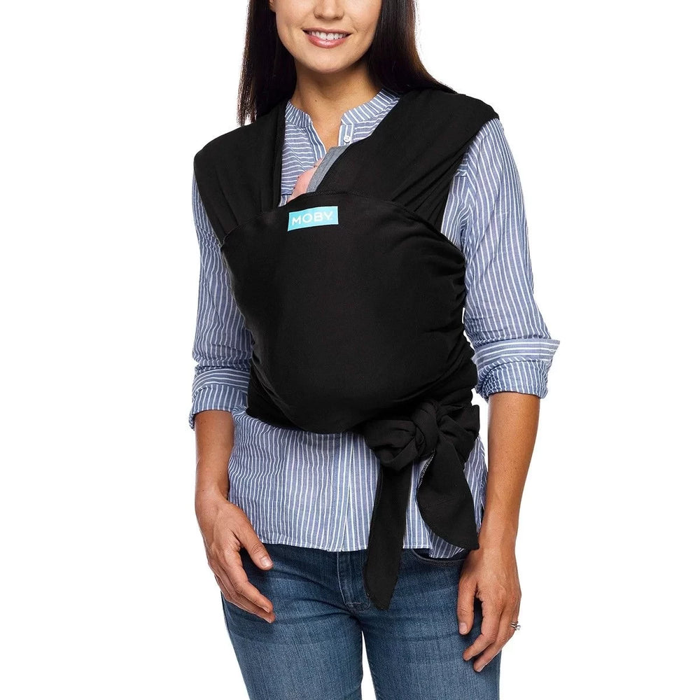 Køb Moby Evolution Wrap - Strækvikle Black | Luksusbaby