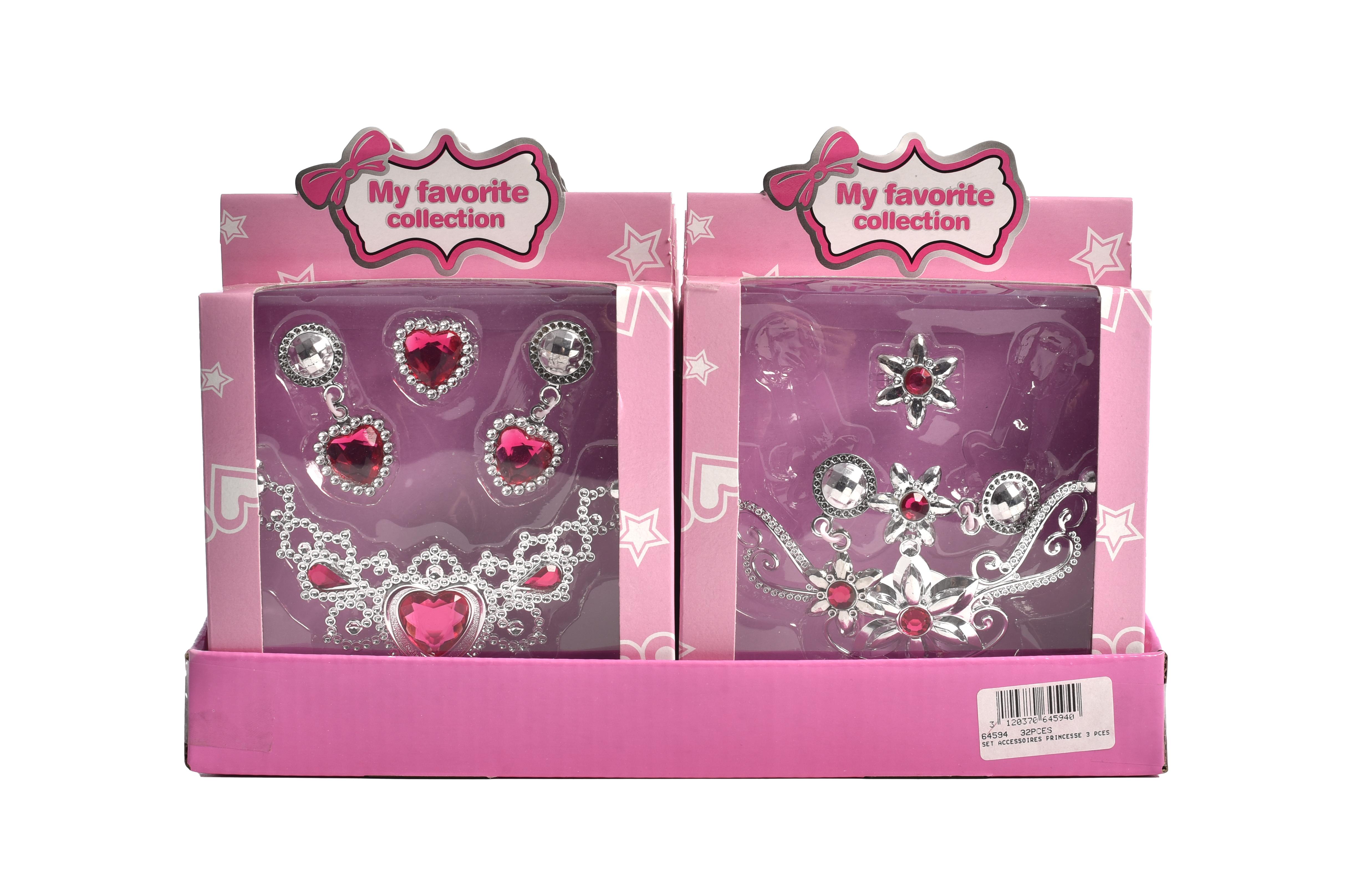 SET ACCESSOIRES PRINCESSE 3 PCES