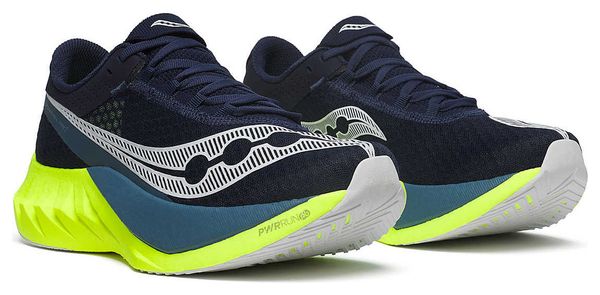 Chaussures Running Saucony Endorphin Pro 4 Bleu/Jaune Homme