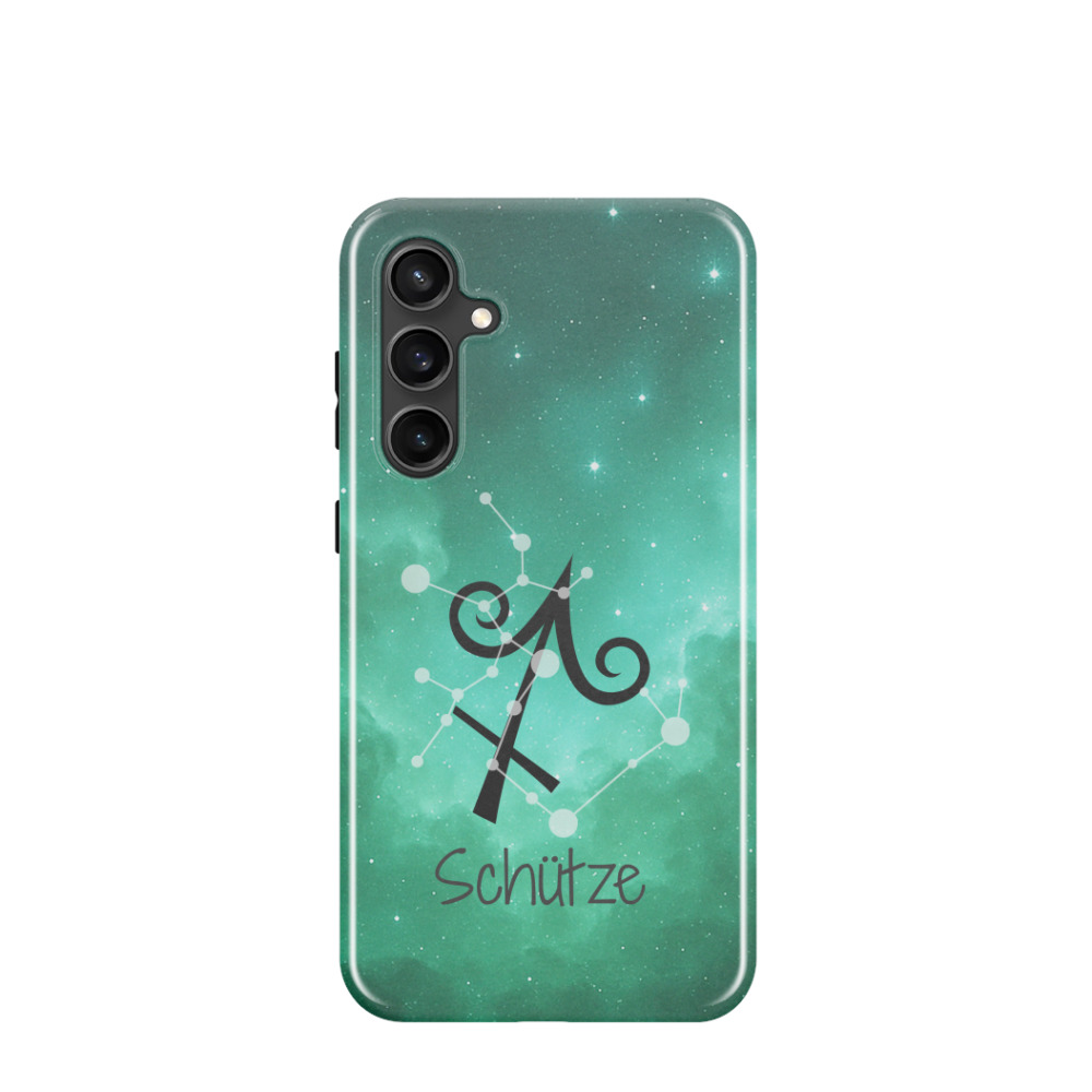 Samsung Galaxy S23 FE Hybrid (Kunststoff / Gummi) Hülle Schütze 2 - Grün