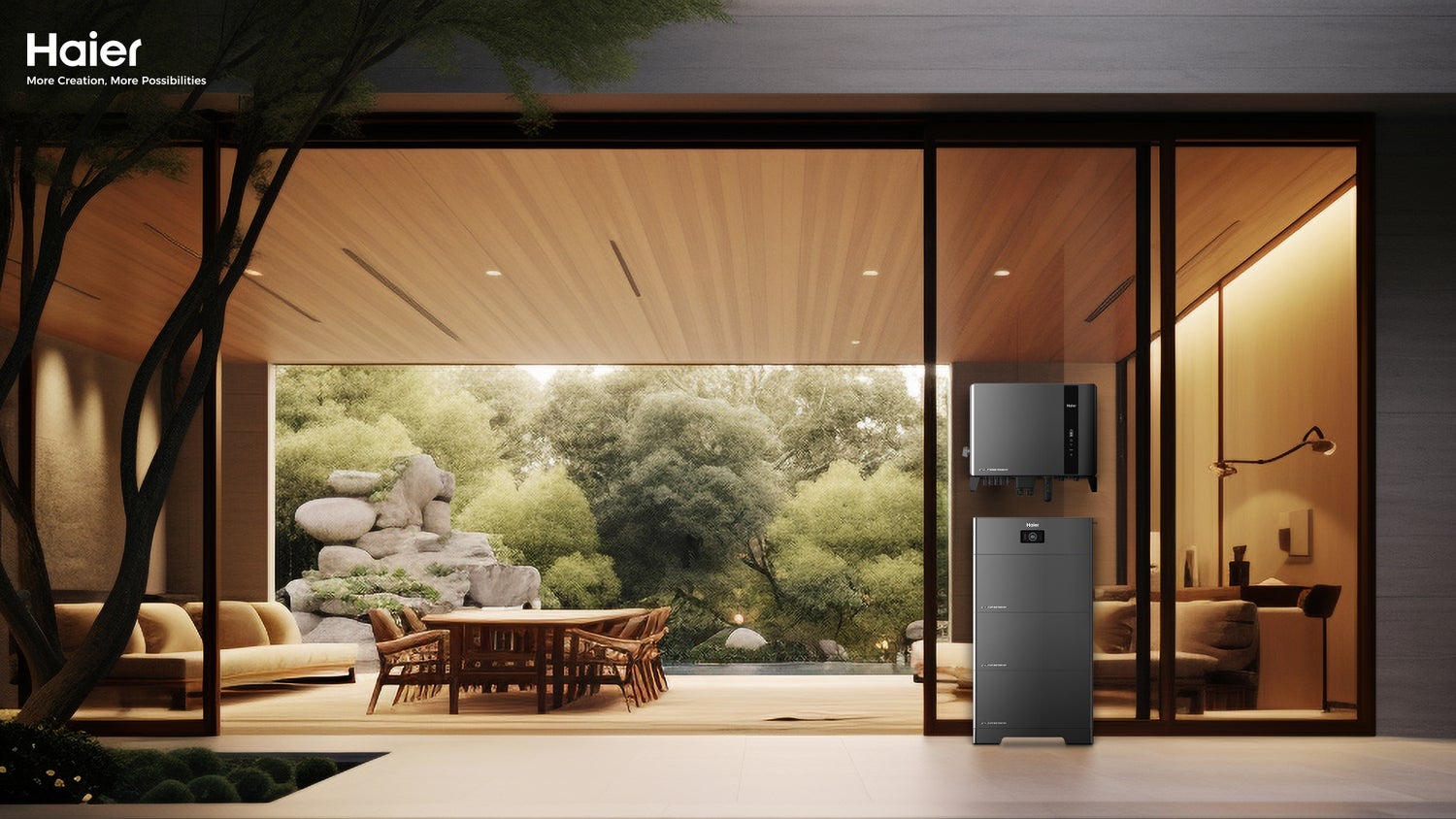 Haier HHS-1X10K batterijopslag 10KWh LiFePO4