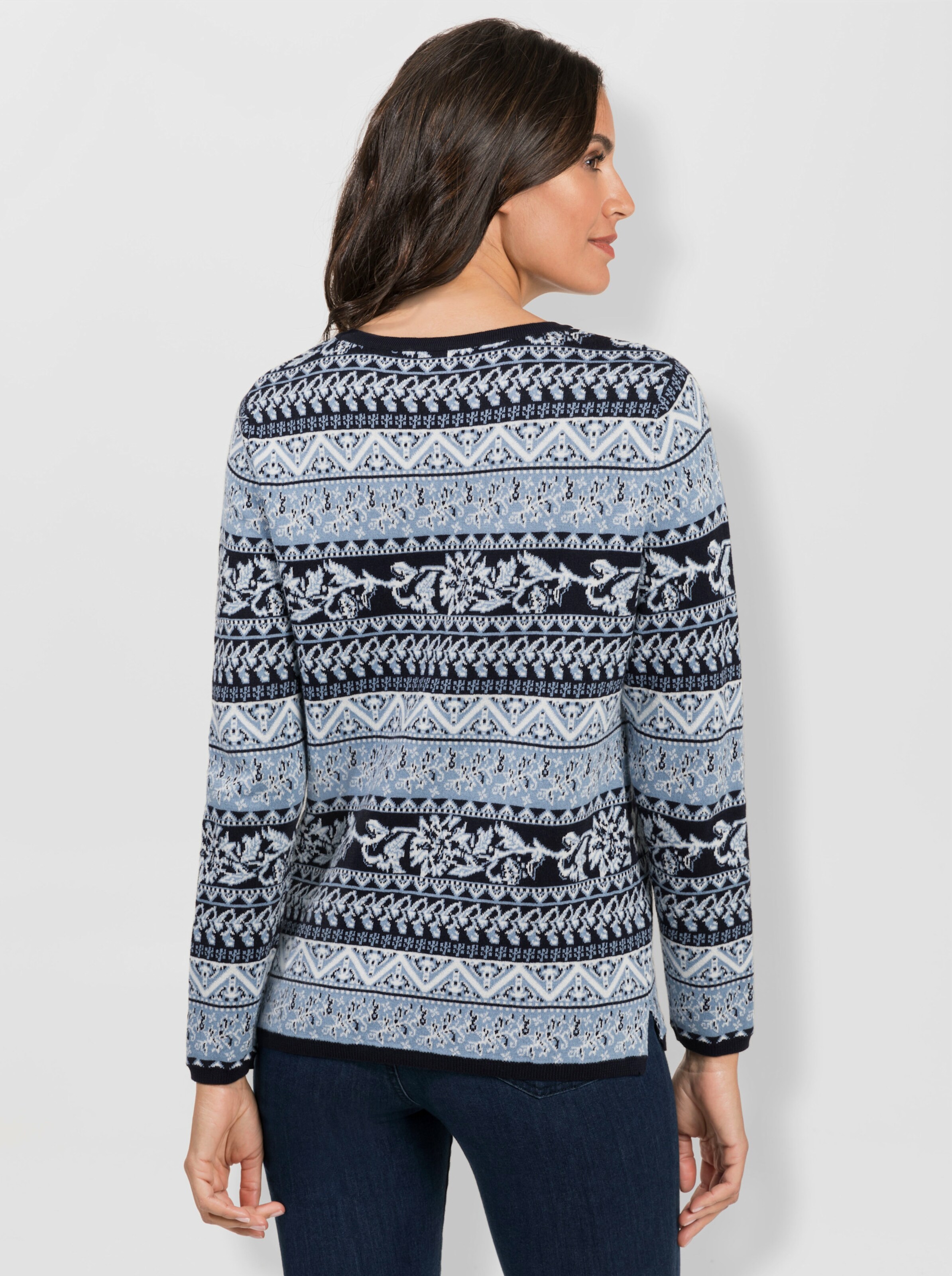 Jacquardpullover
