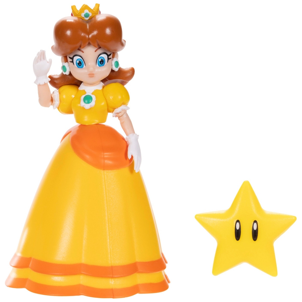 Nintendo Super Mario 10 cm Daisy mit Superstern