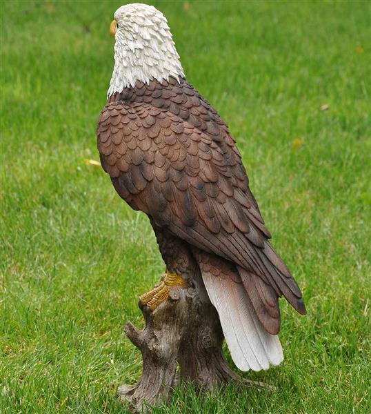 Dazikemo Dekofigur Gartenfigur Weißkopfseeadler