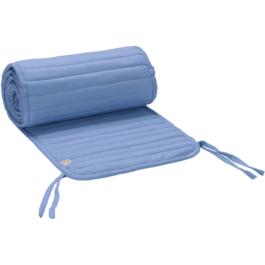Noppies Bumper für den Laufstall Quilted bed bumper cot Colony Blue