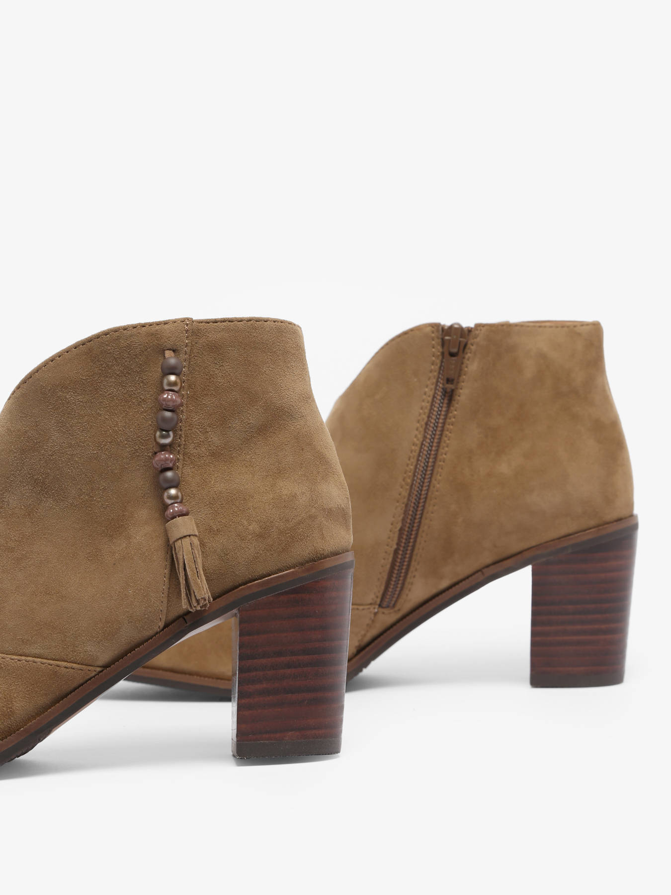 Bottines  talon Natax en cuir MAM'ZELLE