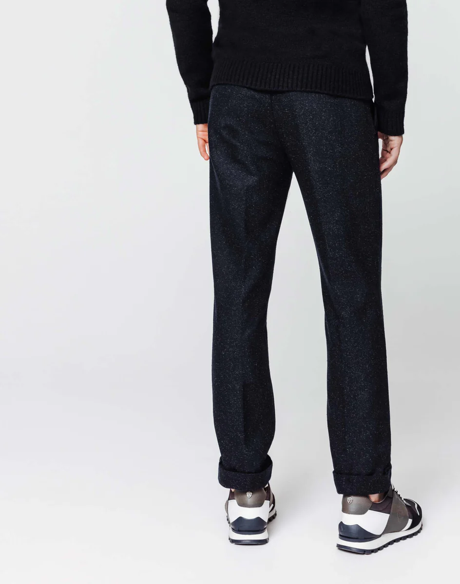 Pantalon laine marine
