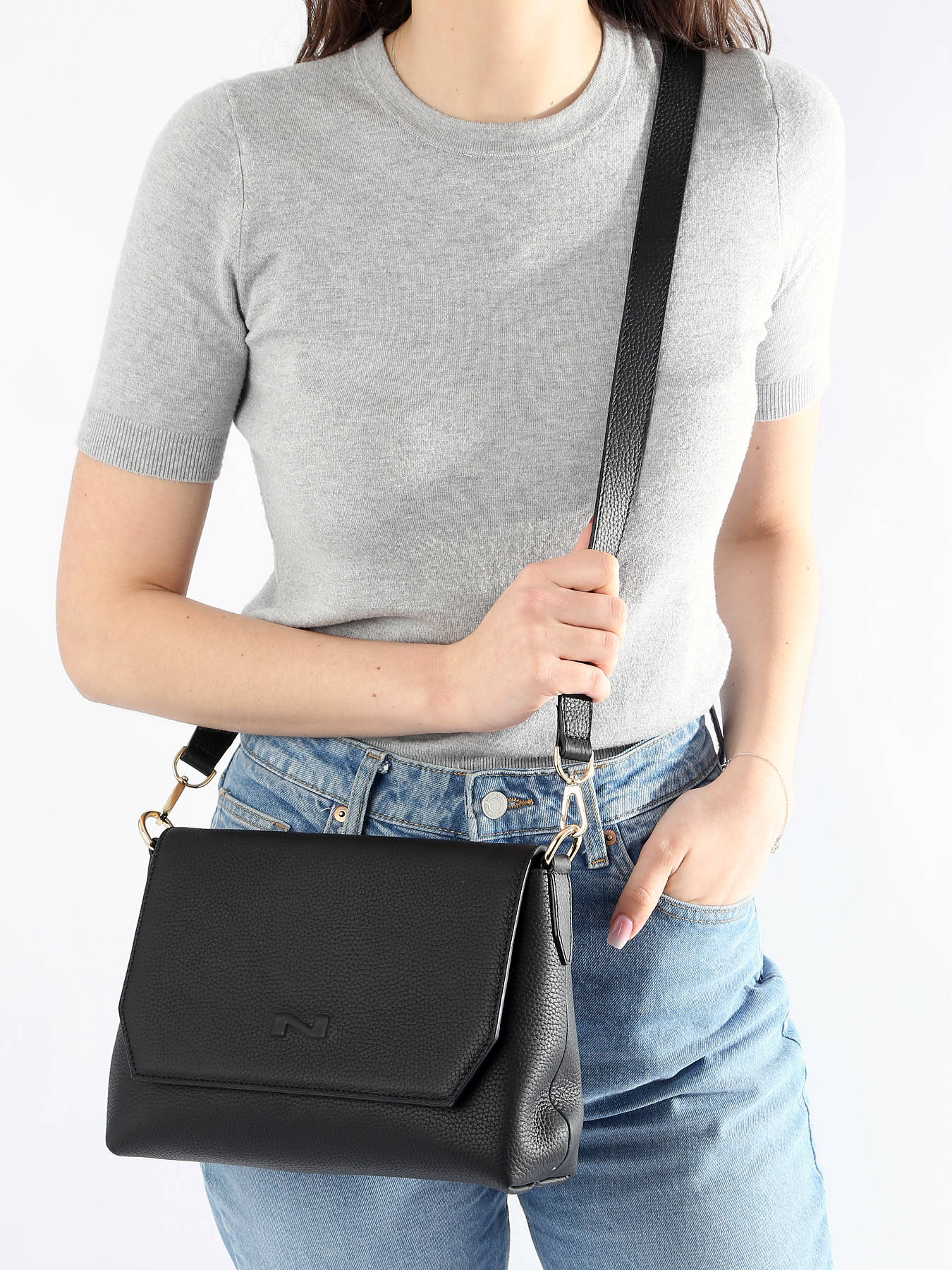 Sac bandoulire Tycia cuir NATHAN BAUME