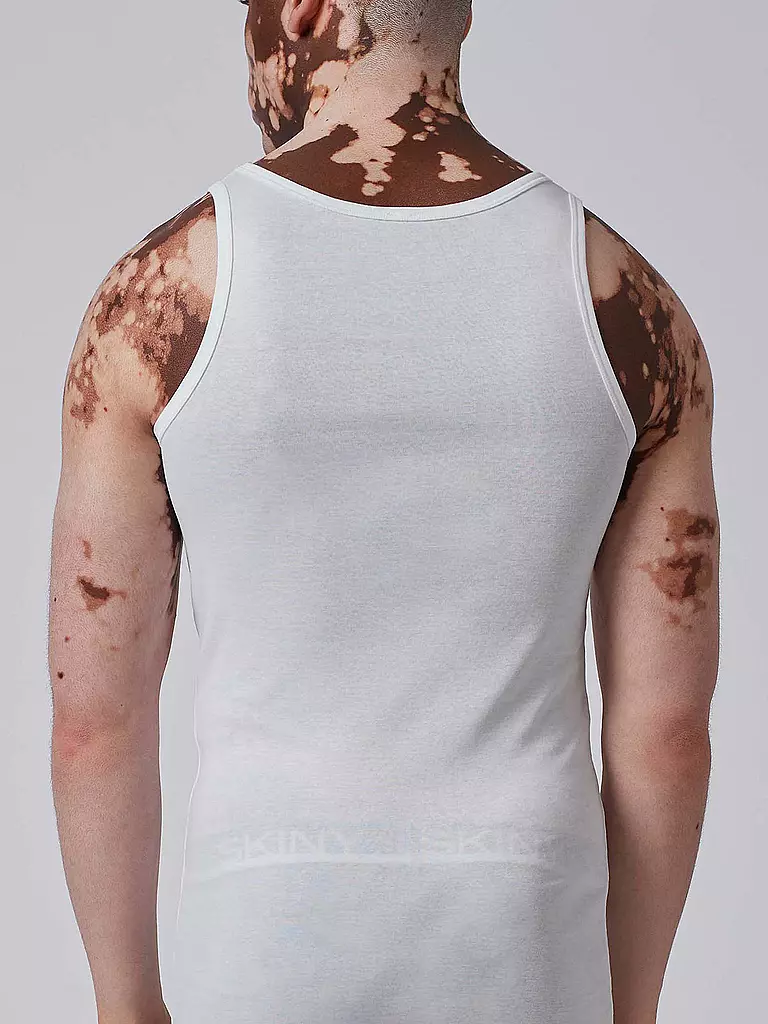 SKINY Top - Unterhemd  2-er Pkg. (Weiss) weiss