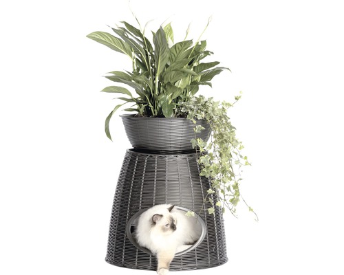 Kattenhuis Bama Pet Pasha 52 x 55 x 50 cm antraciet