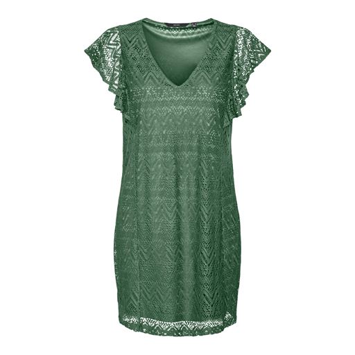 Vero Moda Maya Frill Kjole, Hedge Green, M