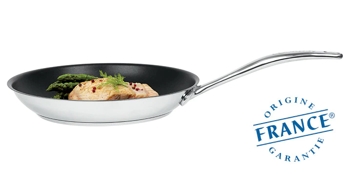 Poêle inox - anti-adhésif Exceliss Master fixe 20cm Cristel