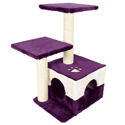 Arranhador para Gatos Nayeco Savanna com Abrigo