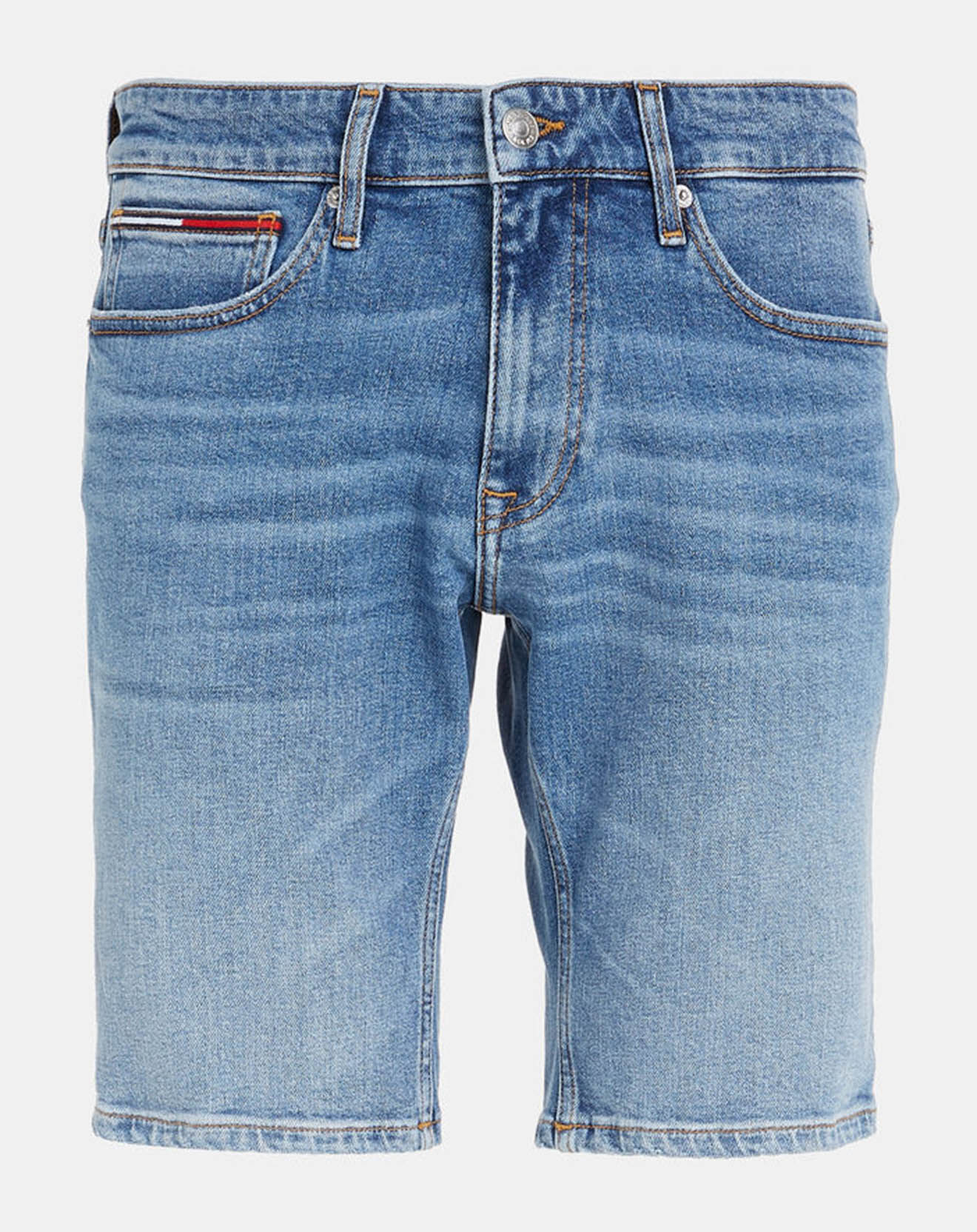 Tommy Jeans Bermuda en jean Scanton bleu