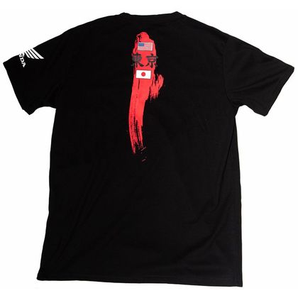T-Shirt manches courtes D'cor Honda HRC - Noir / Rouge
