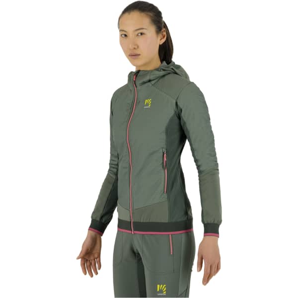 Veste softshell KARPOS ALAGNA PLUS EVO W JKT DUCK GREEN/JUNGLE GREEN