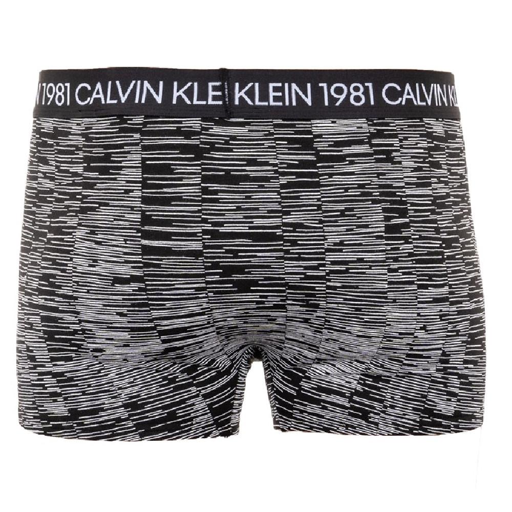 Calvin Klein Jeans Boxer Noir/Blanc Homme Calvin Klein 1981 Bold