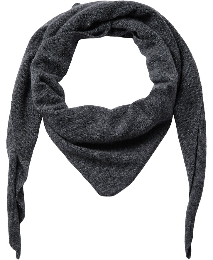Magasin du Nord Collection Karrie 3 - 100% Cashmere Dark grey melange
