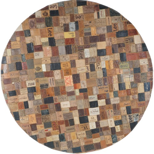 Karpet Royal Labels Rond ⌀120 cm