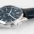 Jacques Lemans Herrenuhr Hybromatic Leather blue 1-2130C