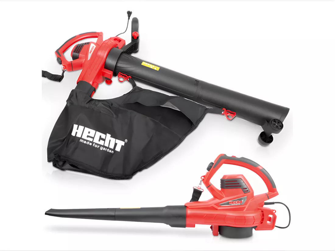 Hecht jardin 3303 Souffleur de feuilles à l’air électrique 3000W 2en1 Aspirateur Souffleur