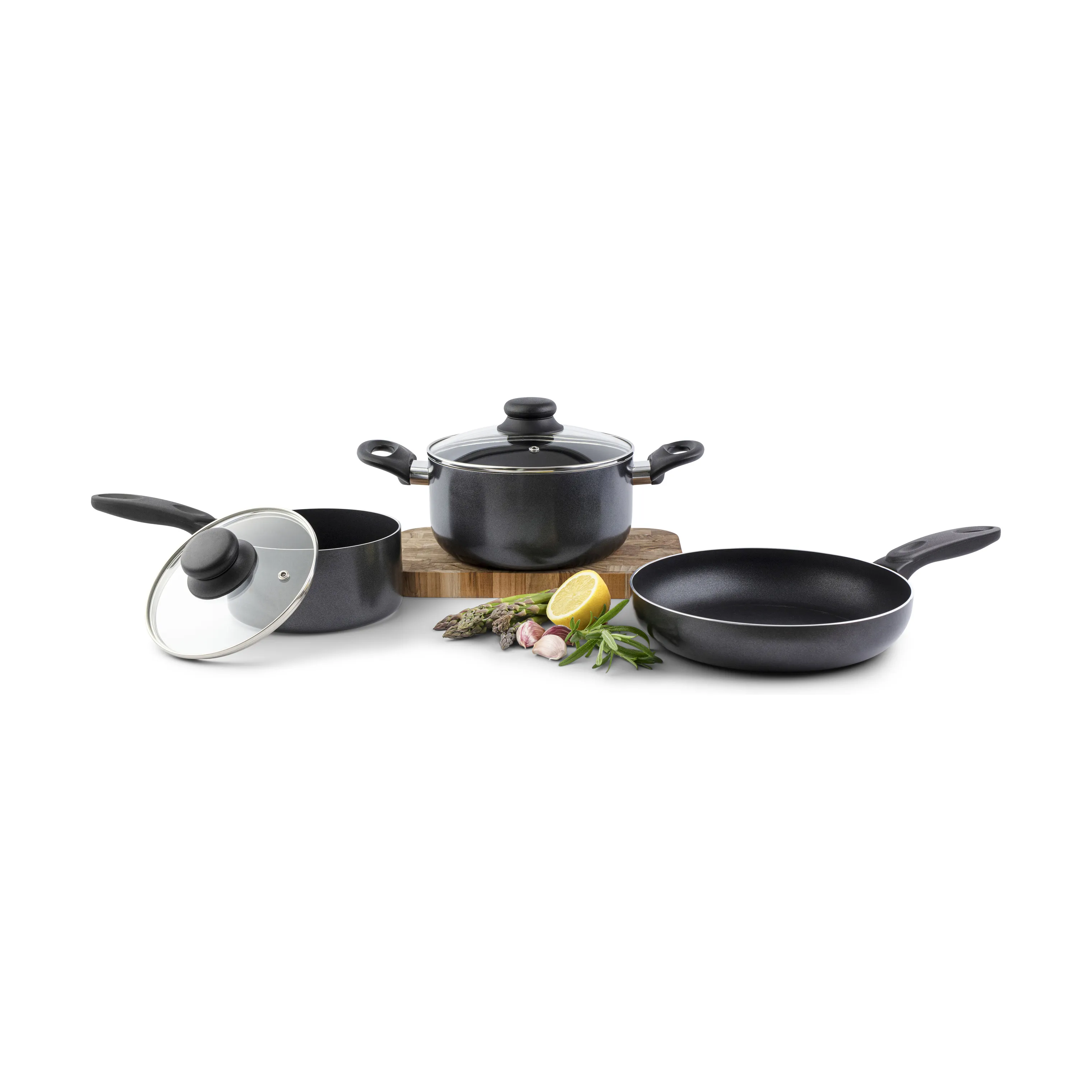Cook & Baker Basic Grydesæt - 5 dele
