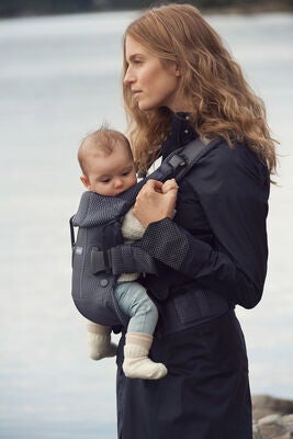 BabyBjörn One Air Bæresele 3D Mesh, Antracit Grey