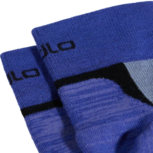 Chaussette running ODLO CERAMICOOL HIKE BLACK/BLUE HERON