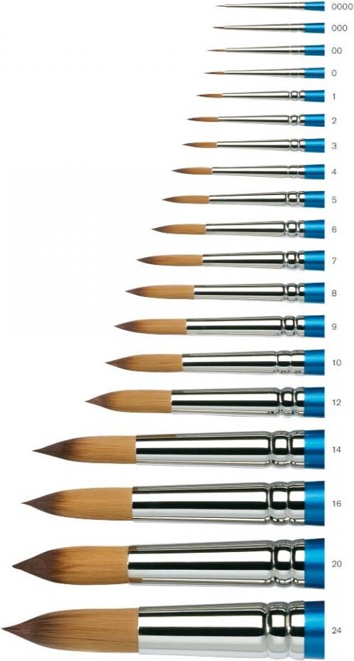 Winsor & Newton - Cotman Pensel - Series 111 - Str. 7