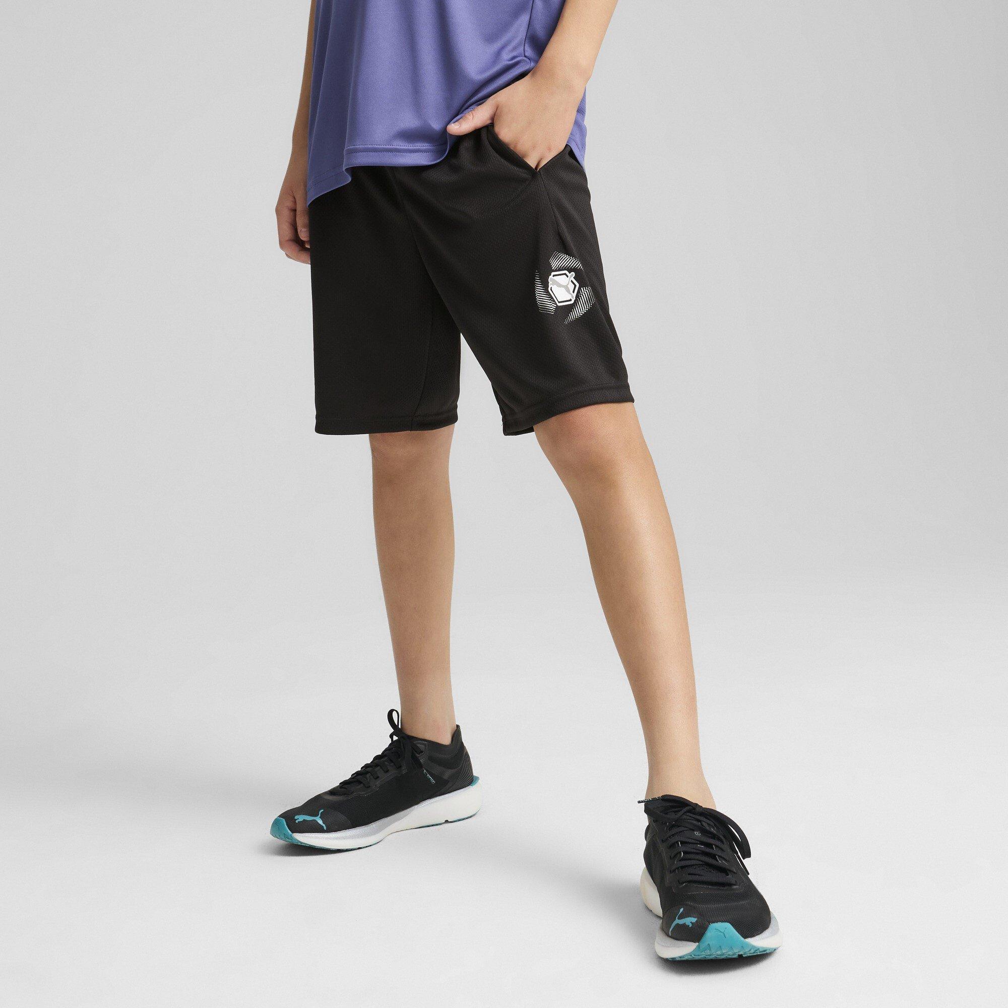 Puma Puma Active Sports Graphic Poly Shorts B Gym Short Unisex Kids