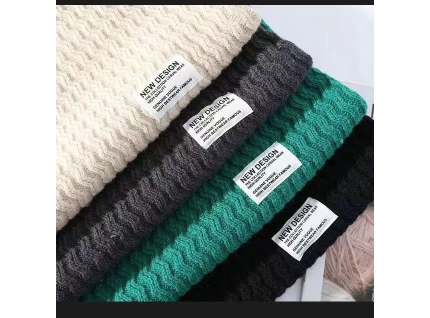 Acritus - Trui met ronde hals en contrasterende bies