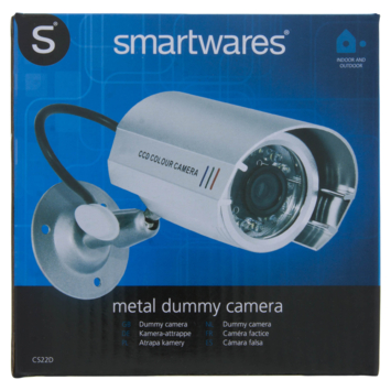 Smartwares Dummy Camera CS22D Binnen/Buiten Aluminium