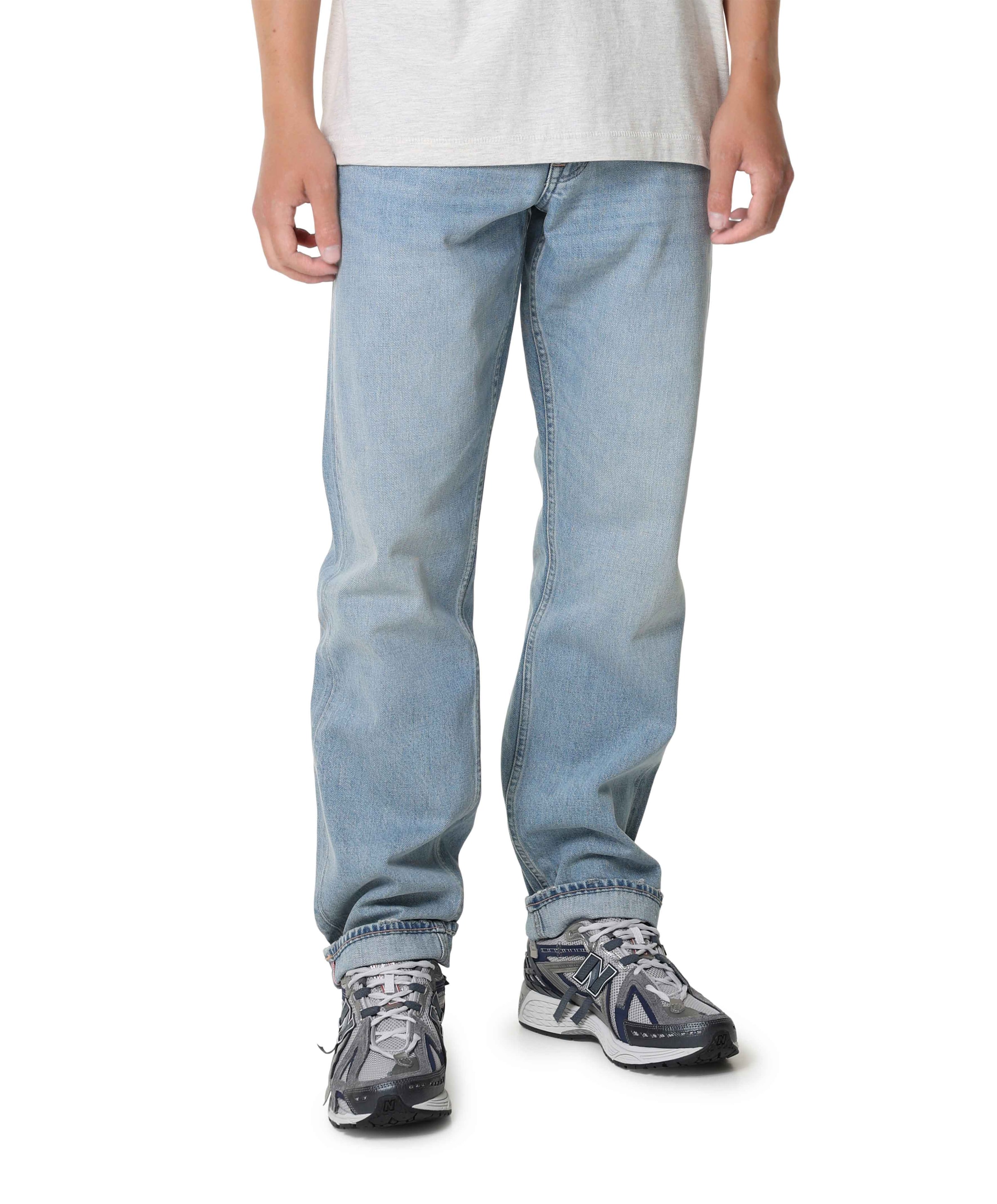-1 Nordic Denim Relaxed leg heren jeans blauw