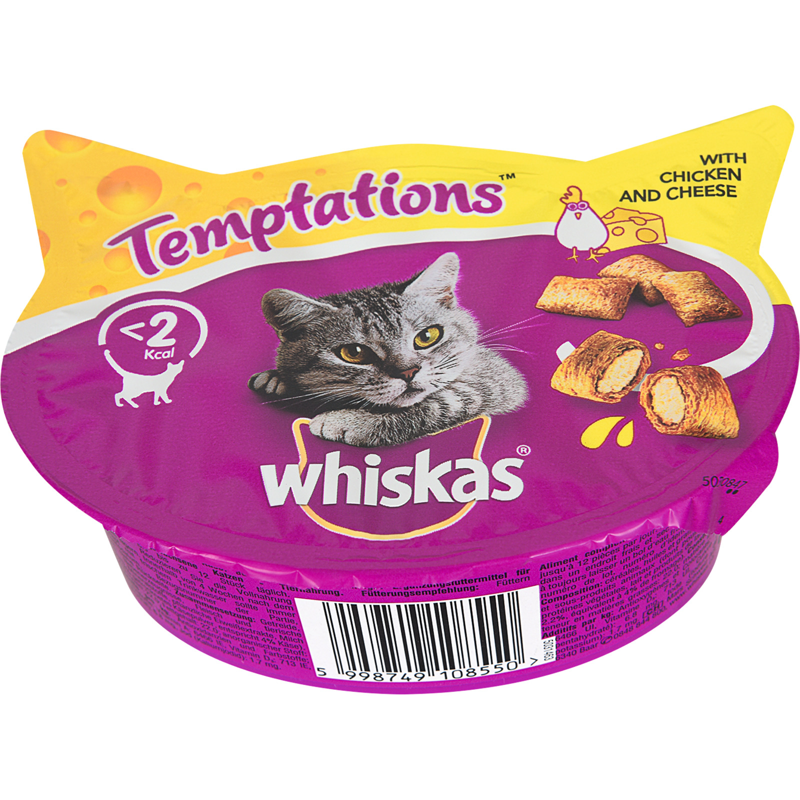 Whiskas Temptations Huhn 60g