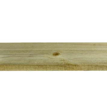 Tuinplank grenenhout ruw ca. 1,6 x 14 cm, lengte ca. 180 cm