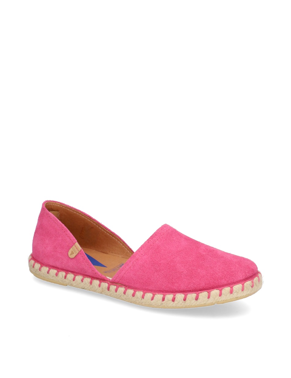 Veloursleder Espadrille