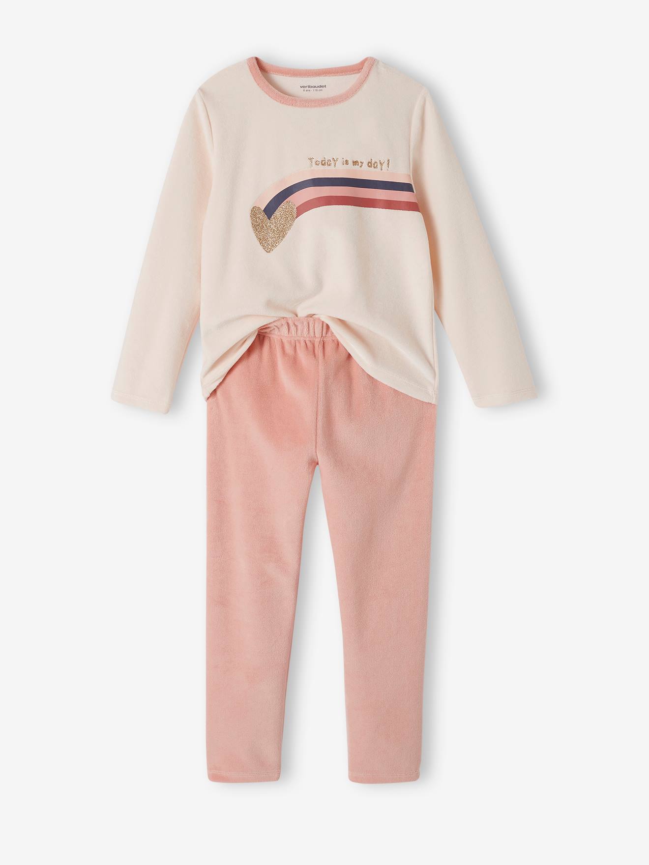 Conjunto de 2 pijamas de veludo 