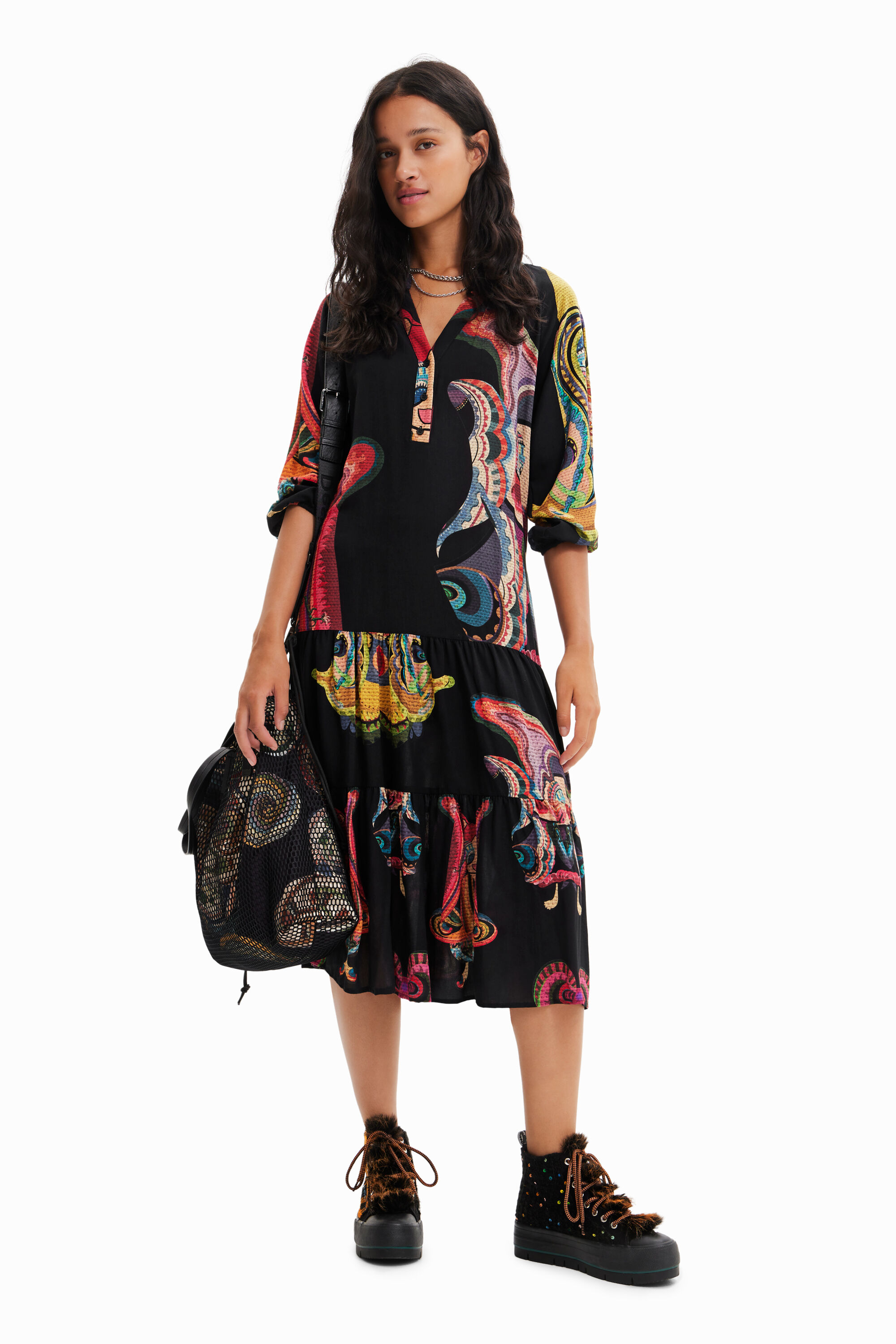 Robe longue M. Christian Lacroix